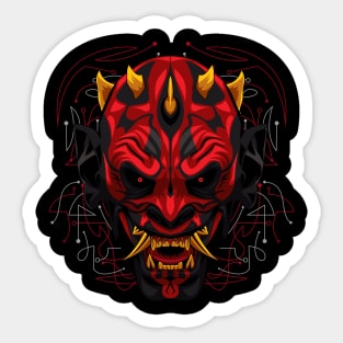 king devil Sticker